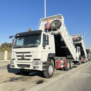 Promotion : Camion benne lourd HOWO 6x4 Euro 2, moteur diesel automatique Weichai neuf pour le transport de matériaux en vrac et les projets à l'étranger - Product Image 2