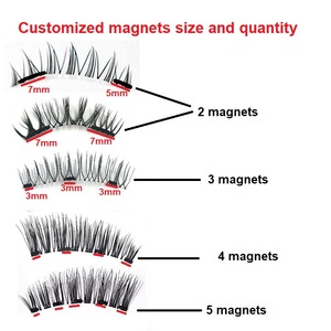Faux <span class=keywords><strong>cils</strong></span> magnétiques souples de qualité supérieure avec applicateur, logo personnalisé, <span class=keywords><strong>cils</strong></span> magnétiques <span class=keywords><strong>sans</strong></span> <span class=keywords><strong>colle</strong></span> - Product Image 6