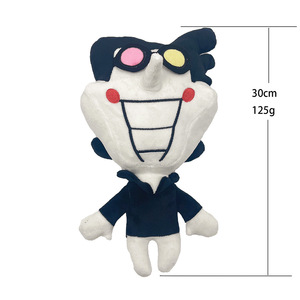 Peluche de Deltarune Spamton Tenna, Nariz Morada, Gafas Blancas y Negras, Relleno de Algodón PP, 8-13 Años, Unisex - Product Image 3