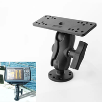 Accessoires de kayak transfrontaliers Yak Outdoors : Kit de support rotatif à 360° pour sondeur de pêche en nylon pour la navigation et la pêche en mer