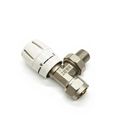 Vanne thermostatique manuelle en laiton XINGFU DN15 DN20 pour radiateur, compatible OEM, pour systèmes de chauffage résidentiels et commerciaux