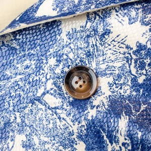 Gabardina Larga Personalizada 2025 con Cinturón, Diseño Único para Mujer, Elegante y Lujosa con Estampado Toile De Jouy, Abrigo de Invierno para Damas - Product Image 3