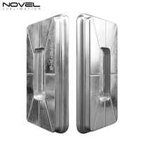 Moule de sublimation 3D 2-en-1 Novelsub de haute qualité pour coques de téléphone en aluminium, gabarit d'impression pour séries 17/16/15, film argenté antichoc