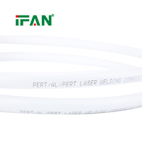Tuyau IFAN blanc multicouche PERT-AL-PERT 16-32 mm avec barrière à l'oxygène pour système de chauffage par le sol, tuyau PEX