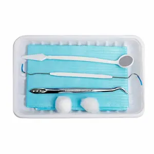 Kit de sonda dental desechable para uso médico, conjunto de instrumentos quirúrgicos dentales, kits de examen dental desechables