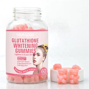 Amazon's bestverkochte OEM whitening gummies: glutathion whitening gummies, appel smaak, voedingssupplementen voor huid en haar - Product Image 3