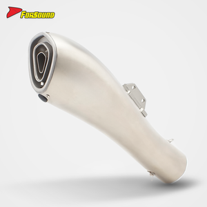 RS para Dolphin Style Z400 Z900 GSX CB R3 <span class=keywords><strong>Sprint</strong></span> 300 Benelli CF <span class=keywords><strong>Moto</strong></span> tubo de escape de motocicleta modificado de acero inoxidable - Product Image 3