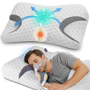 Almohada Funcional Max Contour CPAP para Uso Médico/Paciente/Hospital, Almohada de Espuma Viscoelástica Compatible con Todos los Tipos de Mascarillas CPAP - Product Image 1
