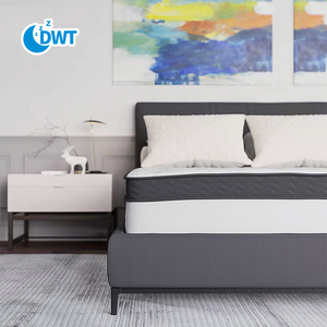 14 inch California khách sạn sang trọng vua nữ hoàng Kích thước đôi gel cao su Bộ nhớ bọt nệm trong một hộp - Product Image 1