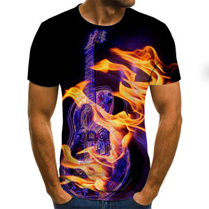 Men Music Note <strong>Guitar</strong> 3d Printing <strong>t</strong> <strong>Shirt</strong> man Short Sleeve Music 3D Printing <strong>t</strong> <strong>Shirts</strong> - Product Image 5
