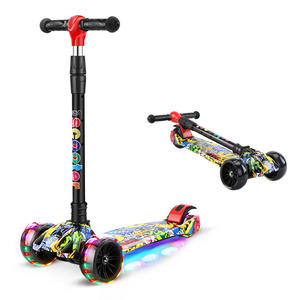 Trottinette à prix avantageux, 3 roues, trottinette pour enfants, trottinette pour enfants en carbone - Product Image 3
