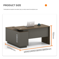 Vente Directe Usine : Bureau de Direction Simple et Compact, Bureau de PDG de Luxe, Bureaux Modernes