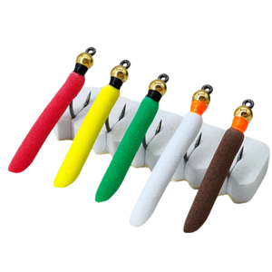 SNEDA WY563 tête en plastique appât dur <span class=keywords><strong>nymphe</strong></span> mouche | leurre artificiel attaché à la main <span class=keywords><strong>pour</strong></span> brochet morue carpe perche et <span class=keywords><strong>truite</strong></span> pêche à la mouche - Product Image 1