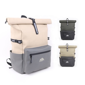 CHANGRONG Custom vintage impermeable <span class=keywords><strong>de</strong></span> negocios mochilas bolsas para los hombres - Product Image 1
