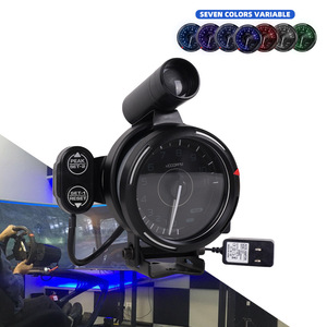 80mm Tachometer 11000Rpm 7 Color Backlight For Pc Racing <b>Game</b> <b>Accessories</b> - Product Image 1