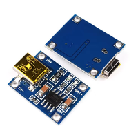 Module de charge de batterie au lithium TP4056 1A avec interface TYPE-C/Micro USB, protection 2-en-1 contre les surcharges et les décharges excessives