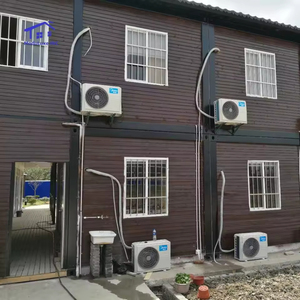 Maison préfabriquée modulaire à deux étages, démontable, en kit, petite maison, dortoir, appartement, maison conteneur portable extensible - Product Image 4