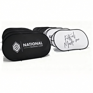 Banner A-Frame Ovale Portatile Personalizzato per Sport all'Aperto, Banner Pop-up con Logo Golf per <span class=keywords><strong>Pubblicità</strong></span> - Product Image 1