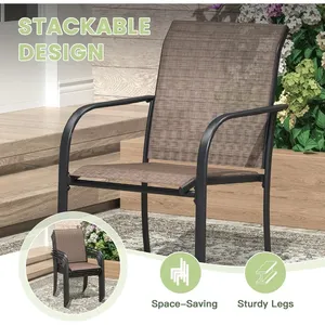 Bán buôn đồ nội thất sân vườn giảm giá mây đặt Bàn Ngoài Trời ghế số lượng lớn sân thượng <span class=keywords><strong>Bistro</strong></span> Combo - Product Image 6