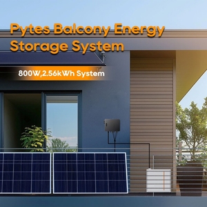 Pytes 800W 2.56kWh Balcony Energy Storage System | <b>Plug</b> & Play Portable Solar Battery Storage for Apartment & Outdoor Use Balcon - Product Image 2