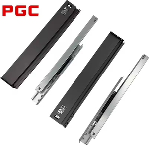 Wholesale Undermount Full Extension <strong>Drawer</strong> Slide Telescopic <strong>Channel</strong> <strong>Drawers</strong> Guides Undermount Concealed <strong>Drawer</strong> Slide Box - Product Image 1