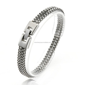 POYA <span class=keywords><strong>Bracciale</strong></span> in Acciaio Inossidabile Titanio Nero <span class=keywords><strong>Argento</strong></span> Oro 6,5mm per Uomo e Donna con <span class=keywords><strong>Incisione</strong></span> Personalizzata Regalo - Product Image 1