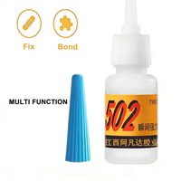 Colle instantanée super puissante 502 pour coller fermement et fortement les matériaux métalliques