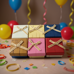 MNJ Gift Box With Sponge Insert 24Pcs Assorted Colors For Party Supplies - Product Image 3