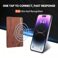 Umweltfreundliche Bambus-RFID-Karte 13,56MHz NFC Holz-Schlüsselkarte Individuell Lasergravierte Holzkarte für Hotel-Zugangskontrolle