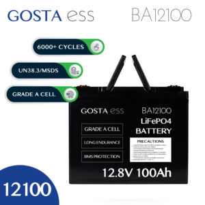 GOSTA BA12100 BA 12V 12.8V serie 100AH sostituzione acido piombo batteria ricaricabile LiFePO4 - Product Image 4