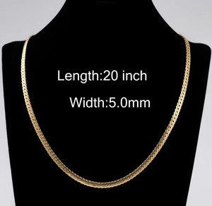 Collar <span class=keywords><strong>de</strong></span> <span class=keywords><strong>Oro</strong></span> Amarillo <span class=keywords><strong>Puro</strong></span> <span class=keywords><strong>de</strong></span> 18K (Au750) <span class=keywords><strong>de</strong></span> 7MM y 10MM, Estilo Hiphop, Cadena Cubana Italiana <span class=keywords><strong>de</strong></span> Miami <span class=keywords><strong>para</strong></span> <span class=keywords><strong>Hombre</strong></span>, Venta al Por Mayor, Joyería PCX - Product Image 6