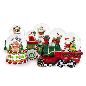 Customization Eco-Friendly Resin Crafts Snowball <strong>Wholesale</strong> High Quality Christmas Figure <strong>Snow</strong> <strong>Globe</strong> Trustloops - Product Image 1