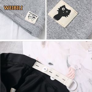 Logo M-3XL personnalisé femmes taille haute chat signe ample taille réglable <span class=keywords><strong>ceinture</strong></span> Leggings <span class=keywords><strong>grossesse</strong></span> neuvième <span class=keywords><strong>pantalon</strong></span> maternité <span class=keywords><strong>pantalon</strong></span> #777 - Product Image 5