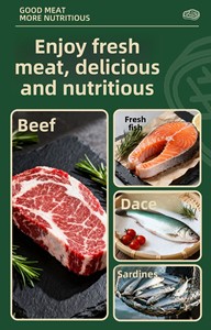 Alimento Seco para Perros, Croquetas Horneadas, Alto Contenido de Carne, Alto Contenido de Proteínas, Relleno de Algas Marinas y Carne de Res, Fabricante Chino OEM - Product Image 2