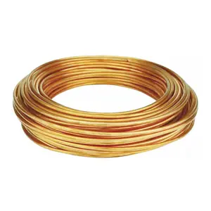 Tubo de aceite de cobre de 4mm 6mm 8mm de diámetro exterior para sistema de lubricación centralizado