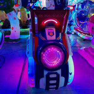 Moto de <span class=keywords><strong>patrouille</strong></span> interactive populaire à jetons <span class=keywords><strong>jeu</strong></span> de moteur pour enfants manèges d'amusement pour enfants balançoire voiture pour enfants - Product Image 4