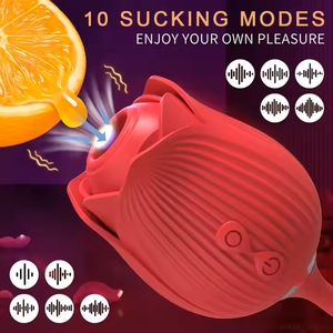 Лидер продаж, элегантный дизайн, сдержанный вибратор для сосания роз для личного использования - Product Image 6