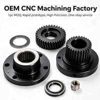 Service de Brochage et Perçage de Pièces à Flanges d'Engrenages à Cannelures Personnalisées en Acier Inoxydable par Usinage CNC Multi-Axes de Haute Précision