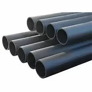 Di alta qualità tubo senza saldatura di olio e involucro tubo di petrolio in acciaio al carbonio con pittura nera per la costruzione di condutture d'acqua