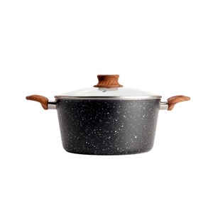 Non Stick <b>Cookware</b> <b>Set</b> 2 Piece Frying Pan Saucepan Maifan Stone Oven Safe Hand Wash Only Gift <b>Set</b> - Product Image 1