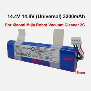 Batería de Repuesto de Iones de Litio P2051-4S1P-ZM STYTJ03ZHM para Aspiradora Robot <span class=keywords><strong>Xiaomi</strong></span> <span class=keywords><strong>Mijia</strong></span> Mi <span class=keywords><strong>2C</strong></span> 3200mAh - Product Image 3