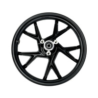 Guardabarros Delantero para Patinete Eléctrico Ninebot Segway C90, Guardabarros de ABS, Piezas de Repuesto Directas, Color Negro, 1 Año de Garantía