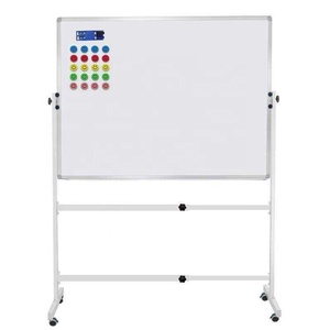 ZOIFUN Wholesale Mobile Whiteboard Height Adjustable Magnetic White <strong>Board</strong> With Stand - Product Image 2