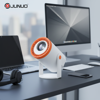 Projecteur de cinéma maison intelligent Android 14 en gros, 200 ANSI Full HD, vidéo 4K, mini projecteur portable pour cinéma à domicile