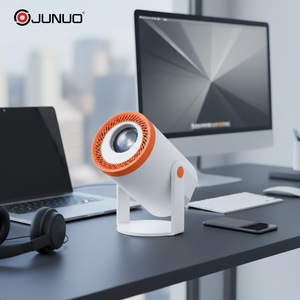 Factory Smart Android 14 Wholesale Turn 1 200ANSI Full HD Home Theater Projector 4k Video Projector Portable Mini Home Cinema - Product Image 1