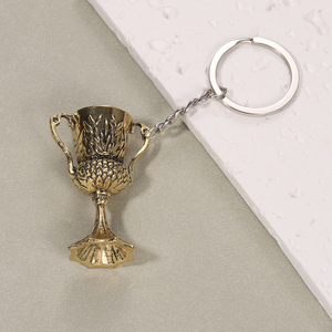 Porte-clés Horcruxes Vintage pour Homme en Alliage de Zinc, Accessoire Pendentif <span class=keywords><strong>Coupe</strong></span> du Saint Graal, Inspiré des Films Européens et Américains, Léger, Vente en Gros - Product Image 6