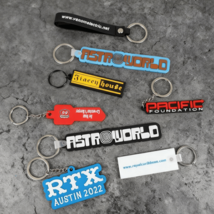 Nhà Máy Bán Hàng Trực Tiếp Tùy Chỉnh Mềm PVC Carabiner Móc Khóa Cá Nhân 3D Logo Thân Thiện Với Môi Cho Doanh Nghiệp Quà Tặng Khuyến Mãi - Product Image 1