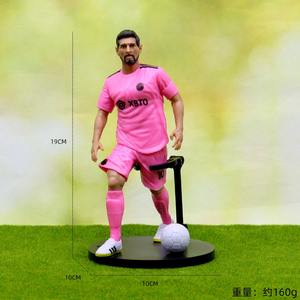 Figuras de Acción Deportivas de 19 cm, Juguete Modelo de PVC, Estrellas del Fútbol Ronaldo, Yamal, Mbappé, para Coleccionables de <span class=keywords><strong>Messi</strong></span> - Product Image 5