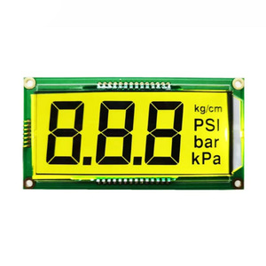 Module d'affichage personnalisé à 3 chiffres avec rétroéclairage jaune <span class=keywords><strong>et</strong></span> caractères noirs avec PCB - Product Image 6