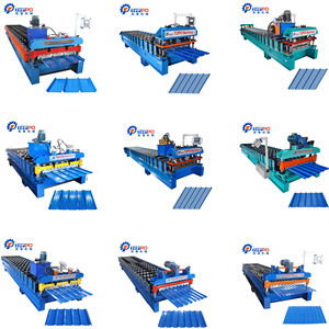 자동 폭 조정 컬러 스틸 사다리꼴 루핑 시트 금속 패널 롤 성형 기계 IBR 지붕 시트 만들기 기계 - Product Image 5